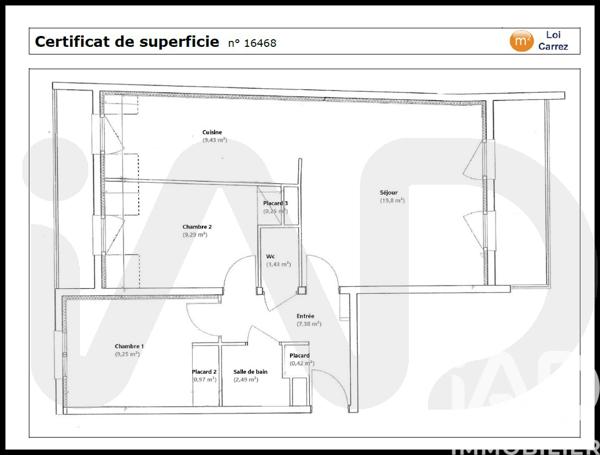 Appartement à vendre 3 pièces 61 m² Fécamp
