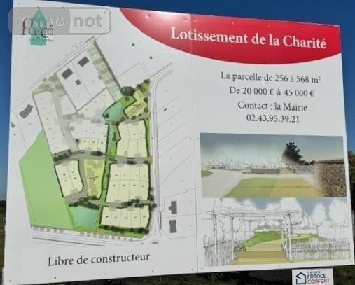 Terrain à Batir à vendre à Parcé-sur-Sarthe dans la Sarthe (72300), ref : 72120-1023