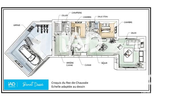 Maison à vendre 5 pièces 115 m² Châlons-du-Maine