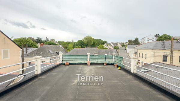 Appartement 37m2 avec terrasse vendu loué Chalonnes-sur-Loire (49290)