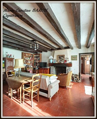 Indre (36), SAINT LACTENCIN longère mitoyenne à rénover