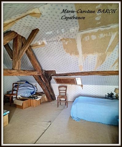 Indre (36), SAINT LACTENCIN longère mitoyenne à rénover