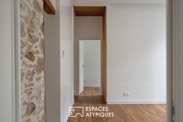 L’esprit « Maison de Maître » pour cet appartement avec jardin entre St-Donatien et la Gare