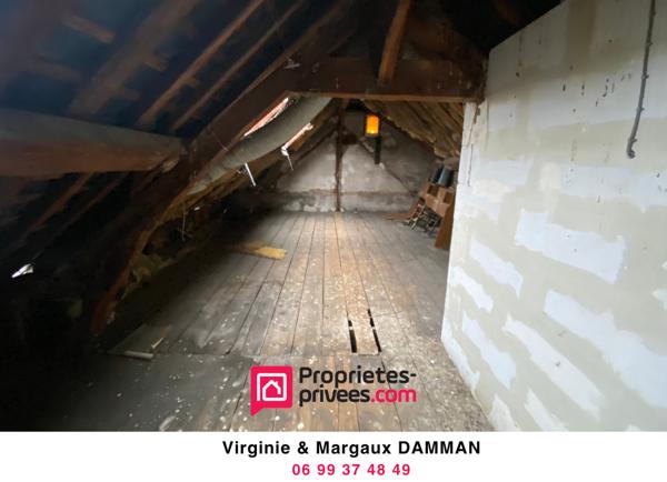 Maison à rénover avec garage