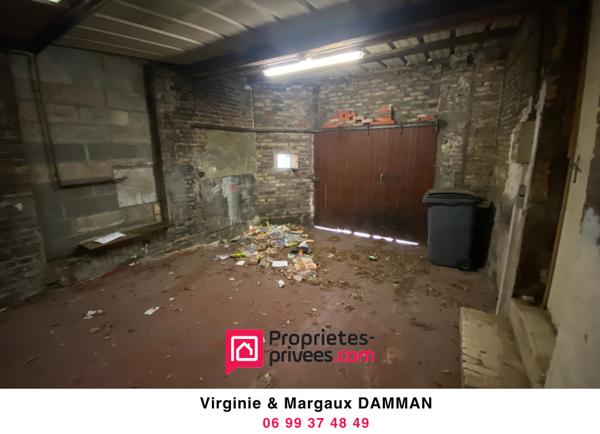Maison à rénover avec garage