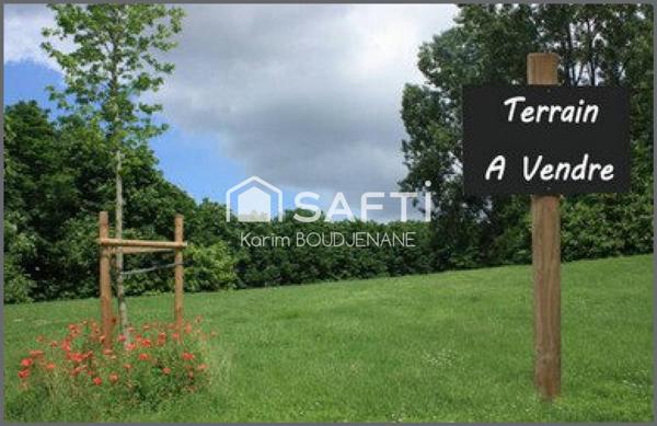 Terrain à batir de 434 m2 proche du centre ville...