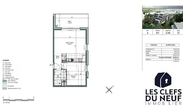 Appartement 4 pièces 128 m2 + terrasse de 34m² ! ARRAS !