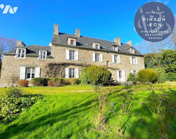 Manoir de caractère à Plouër-sur-Rance (22490) – Fin XVIe/Début XVIIe