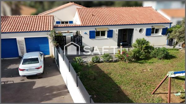 Maison familiale aux Sables sur 900 m² de parcelle