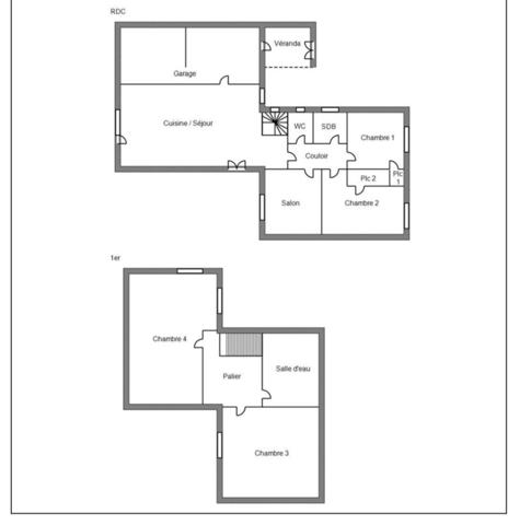 Maison 4 chambres Angers, proche centre-ville