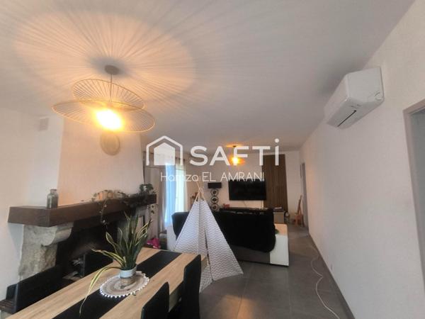 Jolie maison individuelle avec vue dégagée.