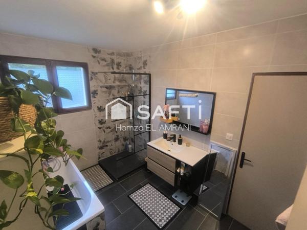 Jolie maison individuelle avec vue dégagée.