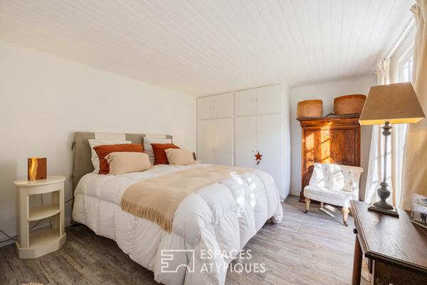 L’âme d’une maison Oléronaise au coeur d’un vaste jardin préservé