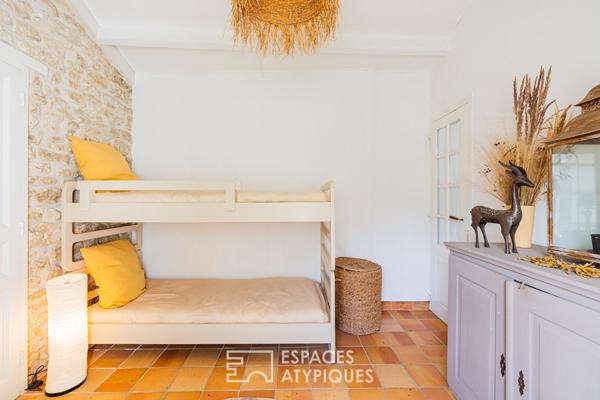 L’âme d’une maison Oléronaise au coeur d’un vaste jardin préservé