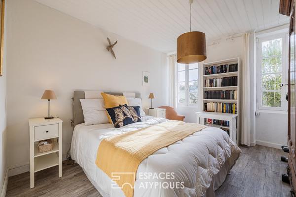 L’âme d’une maison Oléronaise au coeur d’un vaste jardin préservé