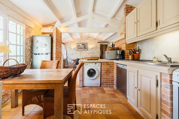 L’âme d’une maison Oléronaise au coeur d’un vaste jardin préservé