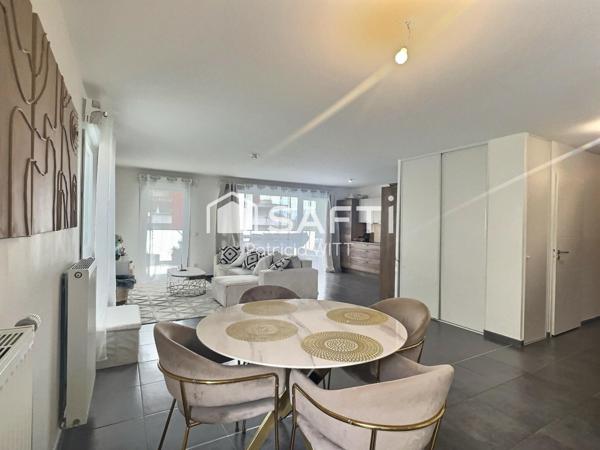 Appartement T3/T4 LOUÉ – 82 m² – Résidence contemporaine proche Genève