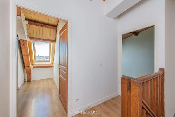 Appartement duplex 4 pièces – 67 m² – Dernier étage –