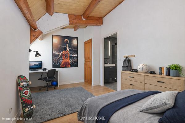 Appartement duplex 4 pièces – 67 m² – Dernier étage –