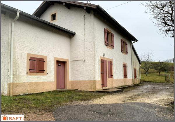 ANCIENNE FERME EN BON ETAT  , BELLE EXPOSITION , GRAND TERRAIN DE 2,3 HECTARES