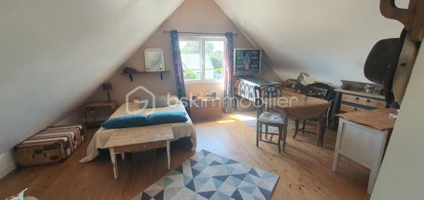 Découvrez cette ravissante maison, nichée dans un quartier paisible et familial, idéale pour profiter d'un cadre de vie harmonieux. L'équilibre entre tranquillité et proximité des commodités urbaines vous charmera.  Idéale pour les amoureux de maisons au charme rétro, mais sans travaux à prévoir, elle est prête à vous accueillir.  

Ce bien de 80 m² se compose au RDC, d'une belle pièce de vie de 34m2 avec son poêle, d'une cuisine de 14m2 avec un accès à une terrasse et d'une salle d'eau.
A l'étage, vous disposerez de deux grandes chambres dont une en mezzanine (possibilité d'ajouter une cloison).

Profitez pleinement des beaux jours grâce aux 2 terrasses bénéficiant d'une double exposition, idéales pour savourer chaque moment de la journée au soleil.
La proximité de la plage (5 minutes à pieds) est un véritable atout.

Un parking privatif et un abri de jardin viennent compléter ce bien.

Informations complémentaires : 
- possibilité d'extension
- double vitrage
- tout à l'égout

Ne perdez pas de temps, contactez moi pour organiser une visite.