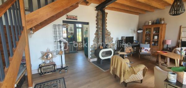 Découvrez cette ravissante maison, nichée dans un quartier paisible et familial, idéale pour profiter d'un cadre de vie harmonieux. L'équilibre entre tranquillité et proximité des commodités urbaines vous charmera.  Idéale pour les amoureux de maisons au charme rétro, mais sans travaux à prévoir, elle est prête à vous accueillir.  

Ce bien de 80 m² se compose au RDC, d'une belle pièce de vie de 34m2 avec son poêle, d'une cuisine de 14m2 avec un accès à une terrasse et d'une salle d'eau.
A l'étage, vous disposerez de deux grandes chambres dont une en mezzanine (possibilité d'ajouter une cloison).

Profitez pleinement des beaux jours grâce aux 2 terrasses bénéficiant d'une double exposition, idéales pour savourer chaque moment de la journée au soleil.
La proximité de la plage (5 minutes à pieds) est un véritable atout.

Un parking privatif et un abri de jardin viennent compléter ce bien.

Informations complémentaires : 
- possibilité d'extension
- double vitrage
- tout à l'égout

Ne perdez pas de temps, contactez moi pour organiser une visite.