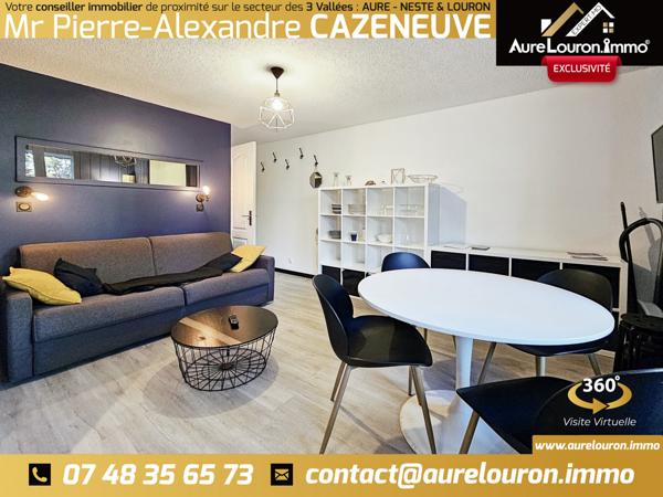 Loudenvielle (65510) STUDIO CABINE 31.62M² AU PIED DES PISTES (HAUT-LOURON >> VAL LOURON)