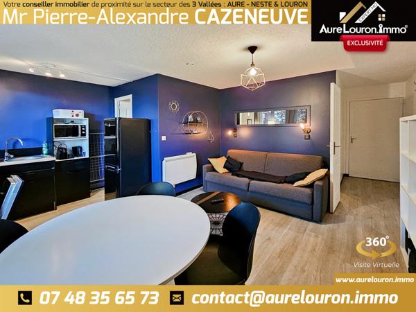 Loudenvielle (65510) STUDIO CABINE 31.62M² AU PIED DES PISTES (HAUT-LOURON >> VAL LOURON)