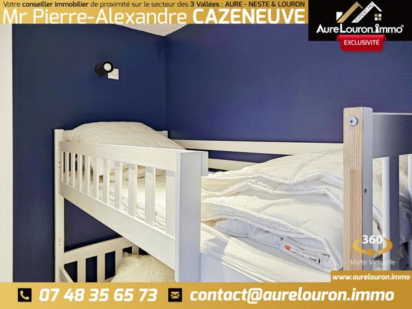 Loudenvielle (65510) STUDIO CABINE 31.62M² AU PIED DES PISTES (HAUT-LOURON >> VAL LOURON)