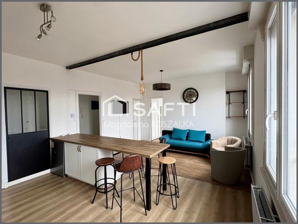 Appartement très lumineux à proximité de la plage