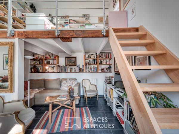 Maison de charme rénovée avec cour au coeur d’Étiolles.