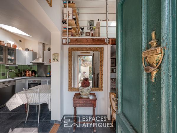 Maison de charme rénovée avec cour au coeur d’Étiolles.