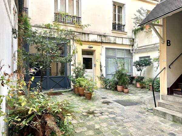Paris - Rue Mouffetard  - Studio de 18,90 m2 - Dernier étage