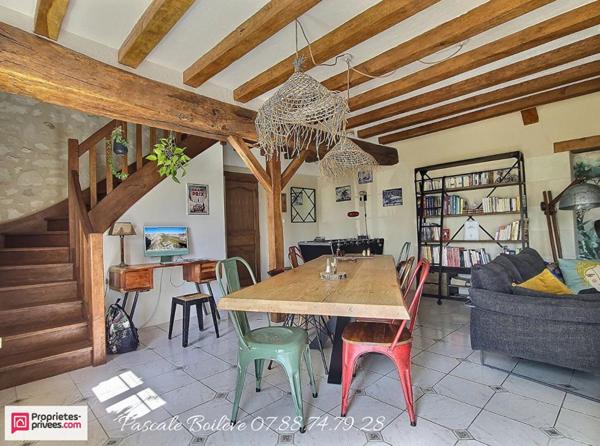 Très belle Longère 140 m²  avec jardin arboré - (49390)