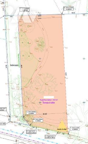 NOTRE-DAME-D’OÉ – TERRAIN À BÂTIR DE 1 041 M²