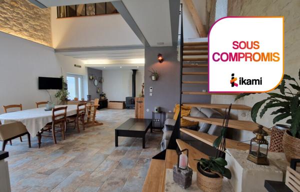 Charmante maison rénovée avec grand terrain