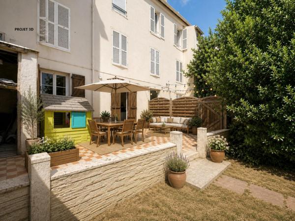 INVESTISSEMENT LOCATIF – T3 AVEC JARDIN PRIVATIF – LOCATAIRE EN PLACE – PETITE COPROPRIÉTÉ
