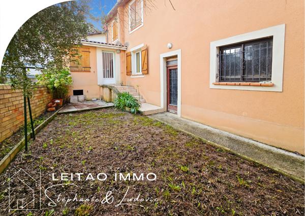 Graulhet (81300) maison de ville avec garage et jardin