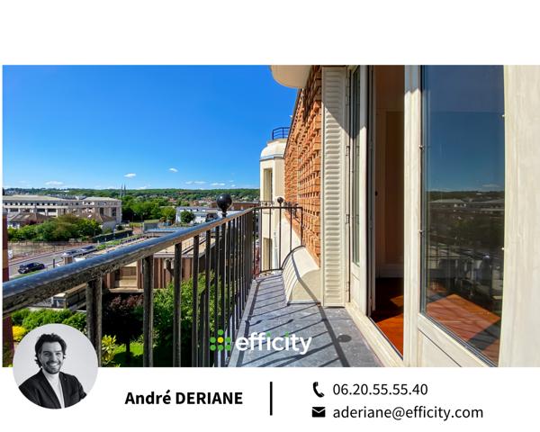 Appartement 3 pièces - 62 m² Exclusivité efficity