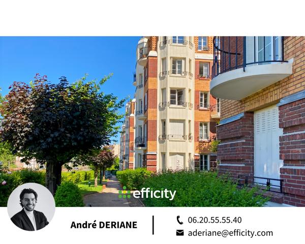 Appartement 3 pièces - 62 m² Exclusivité efficity