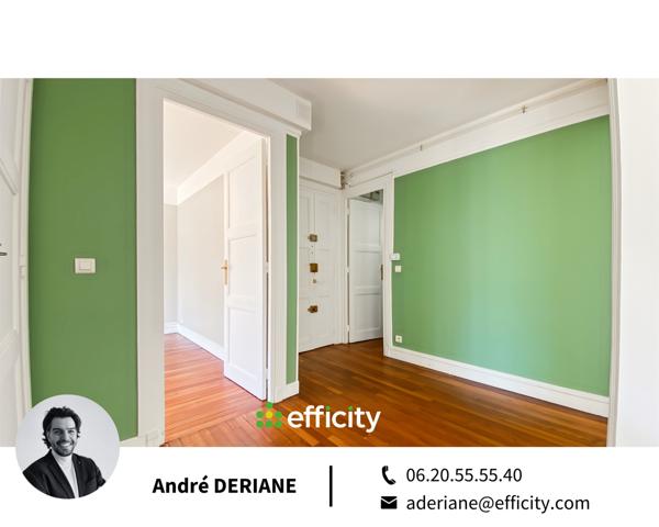 Appartement 3 pièces - 62 m² Exclusivité efficity