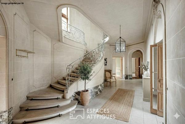 Hôtel particulier à réinventer avec jardin de 2 000 m²