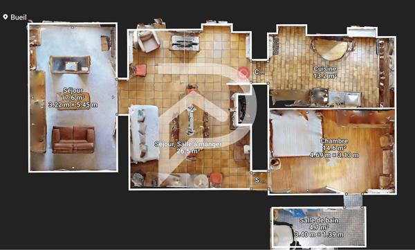 Maison 3 pièces 79 m2