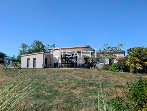 Maison d'architecte au calme à 10 min de Paray - 156m²