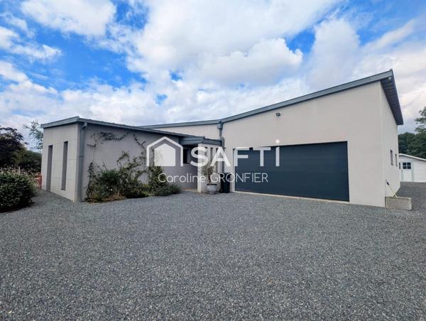 Maison d'architecte au calme à 10 min de Paray - 156m²