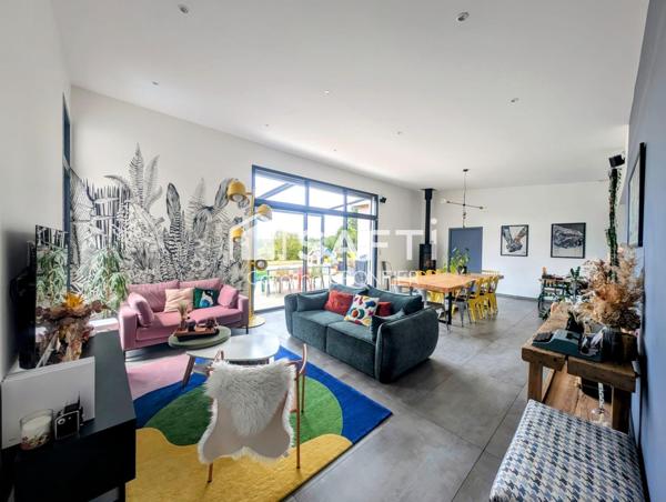 Maison d'architecte au calme à 10 min de Paray - 156m²