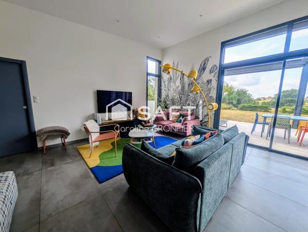 Maison d'architecte au calme à 10 min de Paray - 156m²