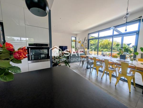 Maison d'architecte au calme à 10 min de Paray - 156m²