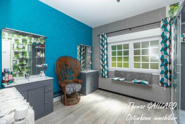 Maison bourgeoise 151 m2 - 6 chambres - Terrain de 1440 m2