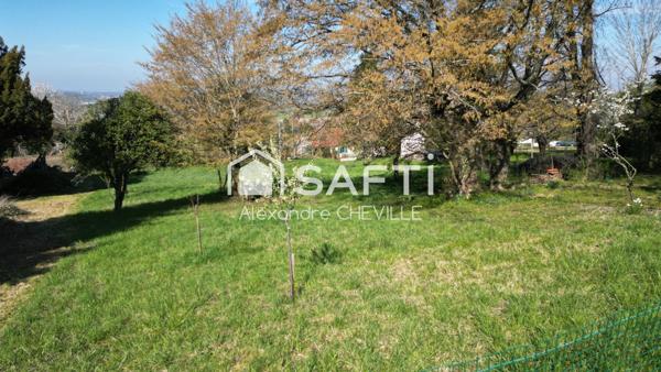 Creuzier-Le-Vieux : Terrain 1450m² avec vue panoramique
